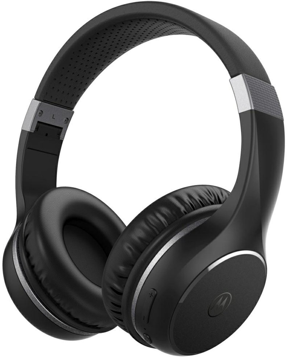 Motorola Sound Koptelefoon - MOTO XT 220 BLK - Zwart - Draadloos - 182 x 83 x 190 MM - Bluetooth - 24-uur Afspeeltijd - Built-in Microfoon - Noise Cancelling