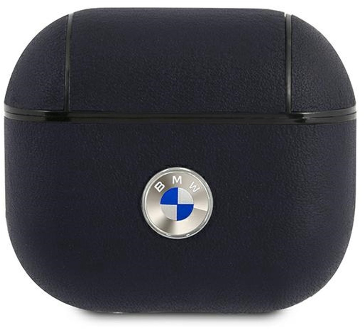 BMW Signature Leather Case voor Apple Airpods 3 - Blauw