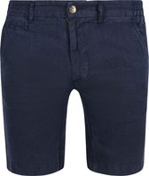 Steppin' Out Milwau Short Linen Donkerblauw (navy) - Maat 3XL - Heren - Korte broek