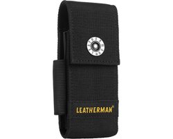 Leatherman Nylonholster met Tas - Holster voor Charge, Crunch, Rebar, Rev, Skeletool, Wave & Wingman - Zwart, Groot