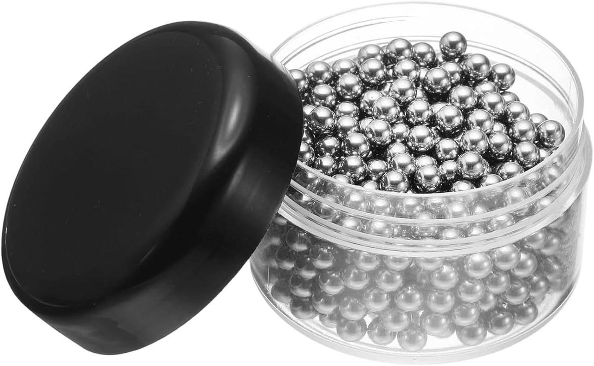 Reinigingsballen - Roestvrij staal - Glazen Reinigen - Zonder Krassen - 1000 stuks - Zilver