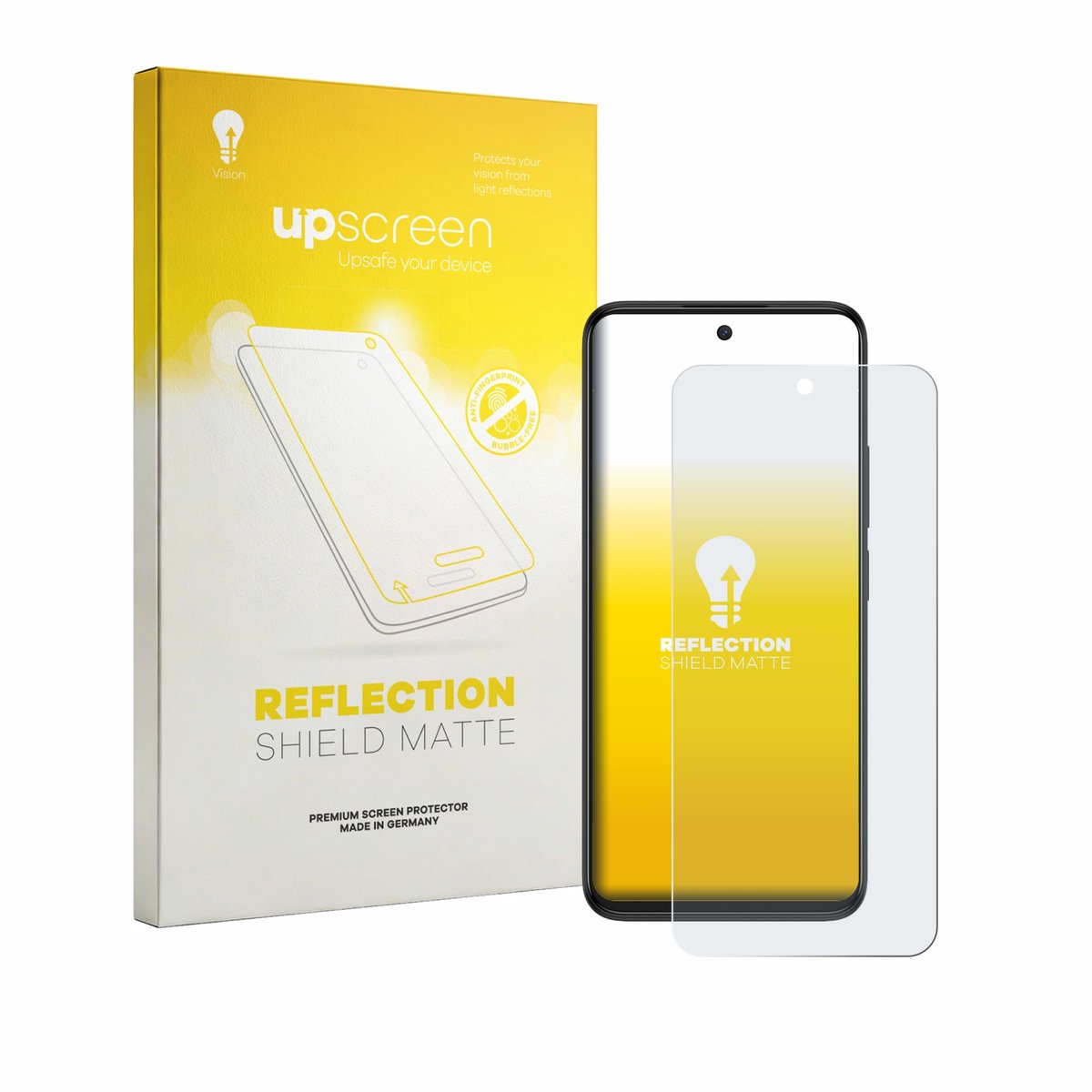 upscreen - Screenprotector voor TCL 605 - Folie Beschermfolie anti glare matte