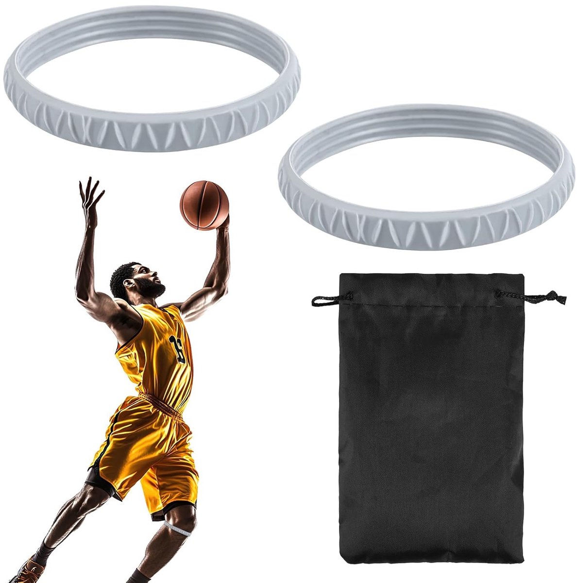 2 Stuks Knieband voor Patellatendon, Ondersteuning voor Knieblessures, Flexibele Knieband voor Sport, Hardlopen, Voetbal en Basketbal