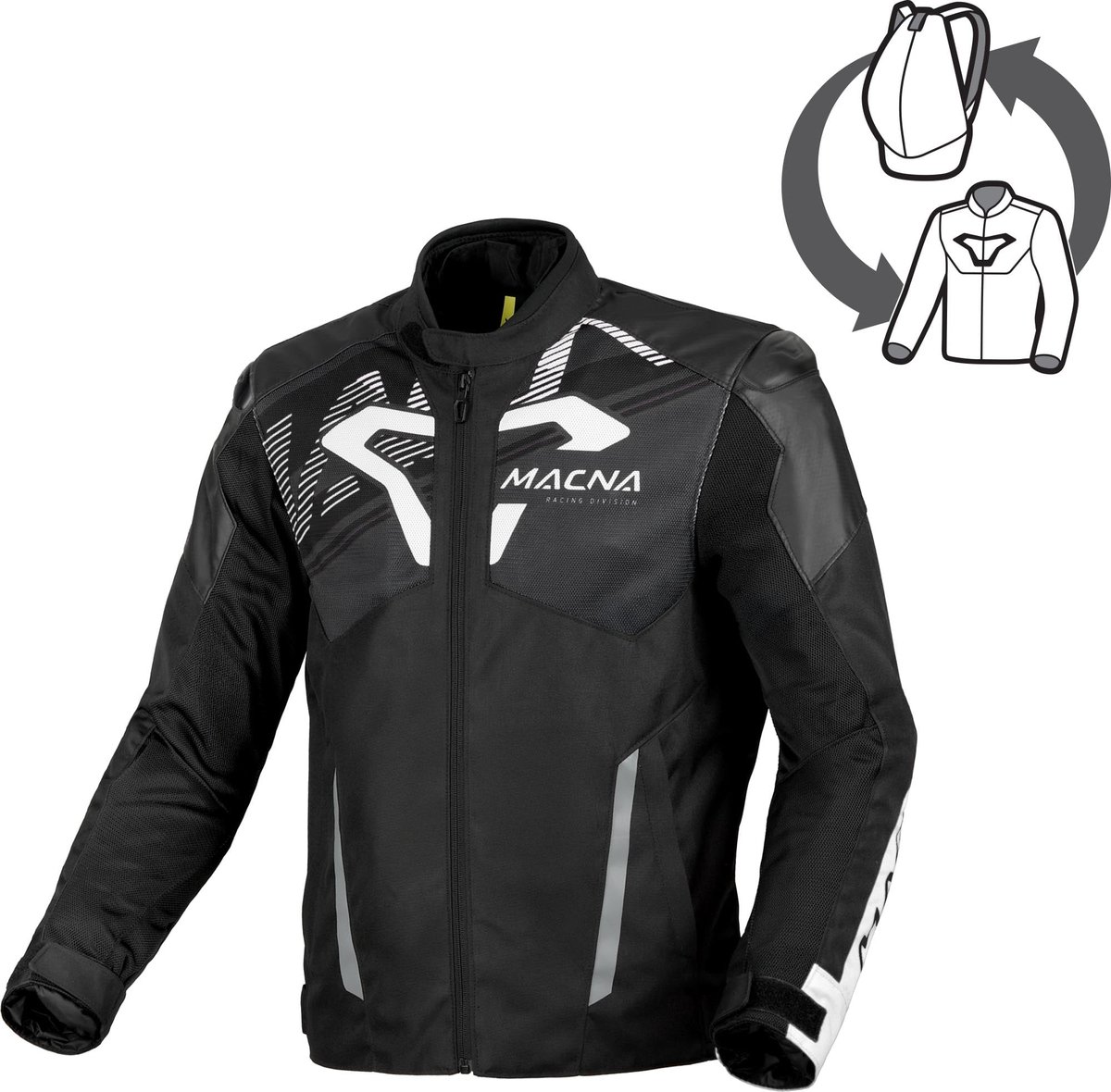 Macna Sevent waterdichte motorfiets textieljas -