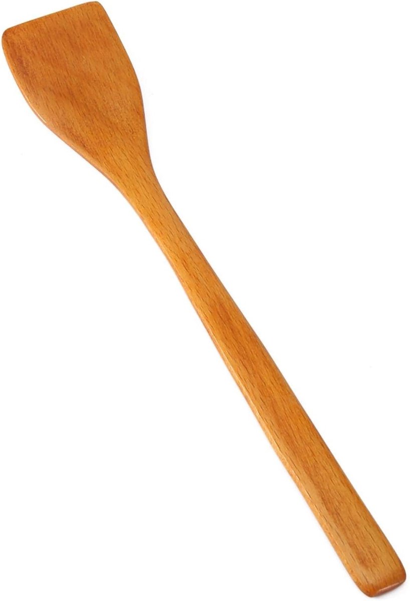 Houten Spatel 24.6 cm - Keukenhulpmiddel voor Bakken, Koken en Serveren van Gerechten
