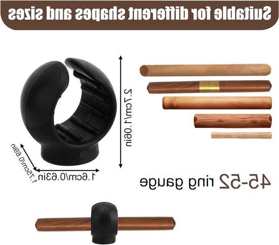 Klein Draagbare Magnetische Houder voor Golfkar, Siliconen Clip Geschikt voor 45-52 Ringen, Ideaal voor Golfen, Vissen en Grillen, Perfect Cadeau voor Golfers — afbeelding 5