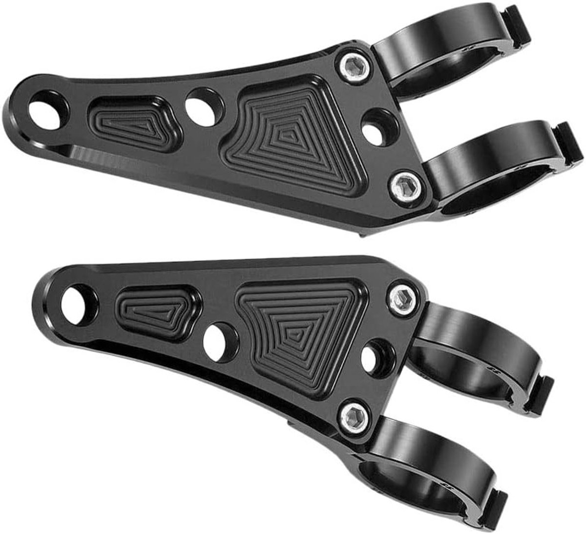 Universele motorfiets koplampbeugels voor fork montage, geschikt voor diverse motoren en modellen