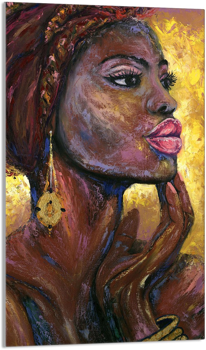 TMK ArtDeko - Snijplank - Sierpaneel - 30x52 cm - Vrouwelijk Motief