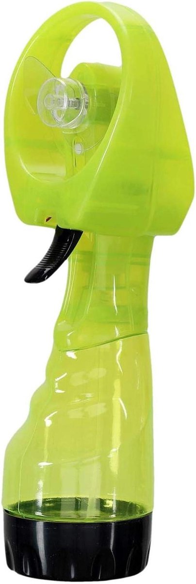 Verstuiver Ventilator - Persoonlijke Koeler - Blijf Fris - Draagbaar Batterij Gebruik - 25 cl Tank - Groen