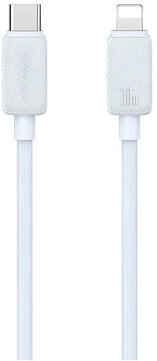 USAMS KY Series - USB-C naar Lightning Kabel - 30W - 1m - Wit