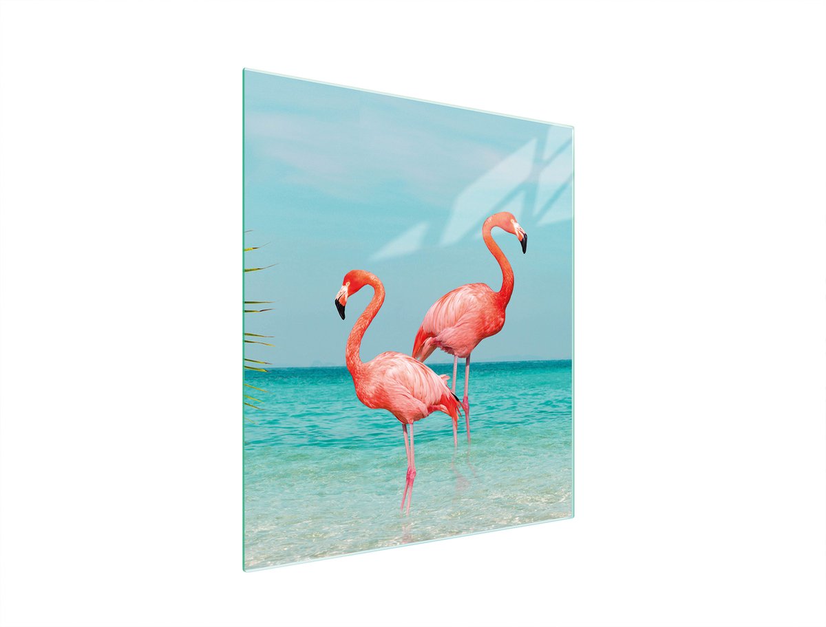 TMK ArtDeko - Snijplank - 45x52 cm - Flaming - Glas