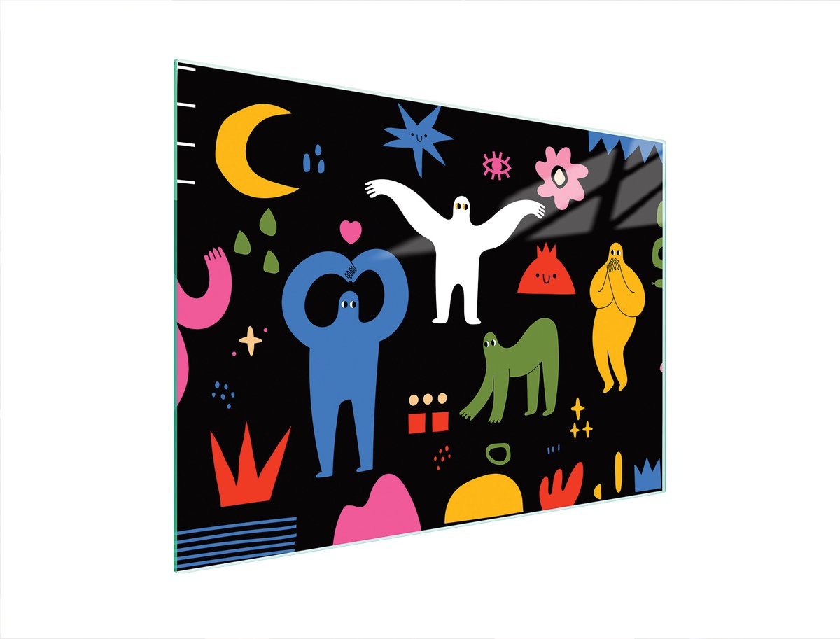 TMK ArtDeko - Snijplank Glas - 40x30cm - UV-print - Antislip