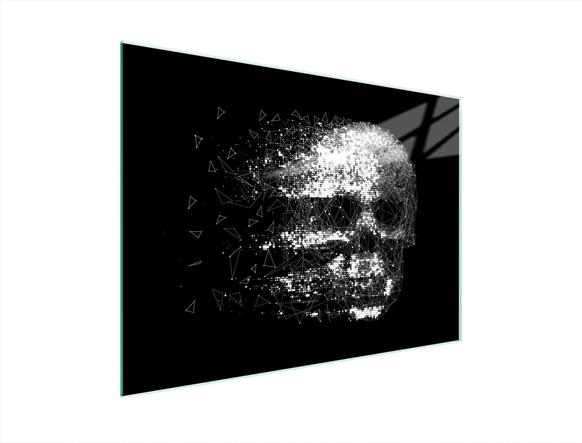 TMK ArtDeko - Snijplank - 40x30 cm - Tijdloos - Glas - Cazska
