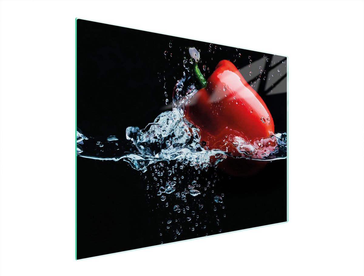 TMK ArtDeko Serie - Snijplank - 52x40 cm - Gehard Glas - Antislip - Antibacterieel