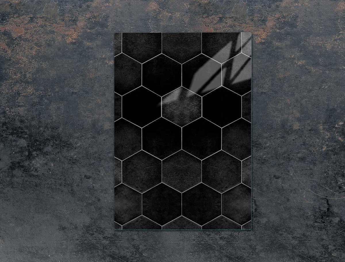 TMK ArtDeko - Serie - Snijplank - 35x52 cm - Hartglas