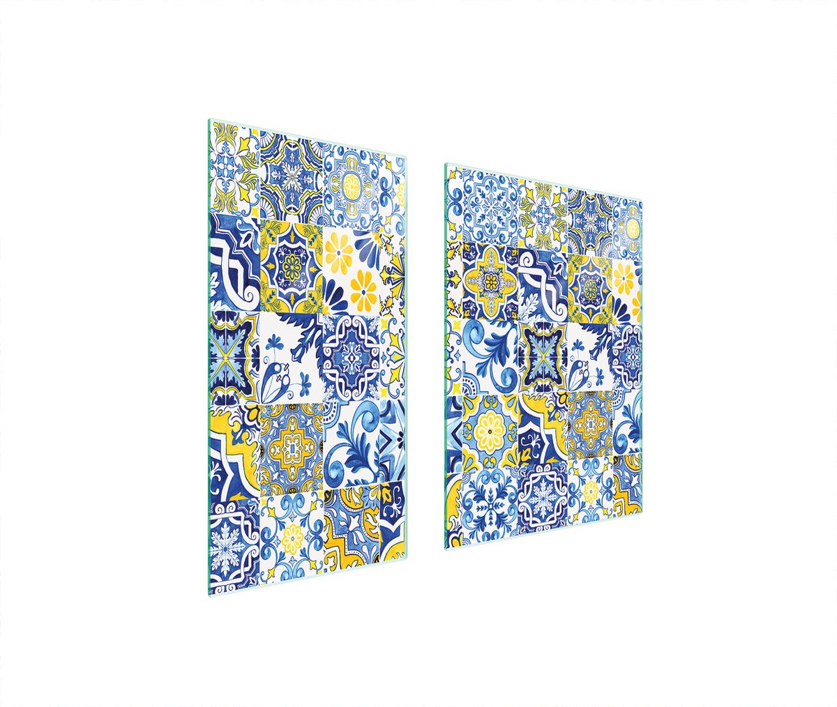 TMK ArtDeko Serie - Snijplank - 75x52cm - Mozaïek - Gehard Glas