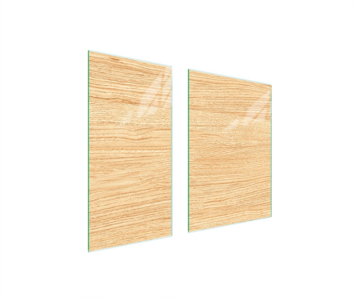 TMK ArtDeko - Snijplank - 75x52 cm - Beschermend Paneel - Glas