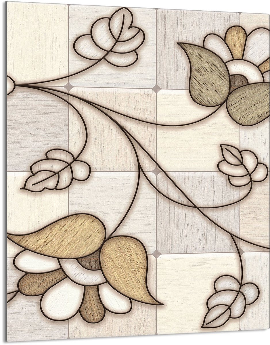 TMK ArtDeko - Snijplank - Mozaïek - 40x52 cm - Geglazuurd Glas
