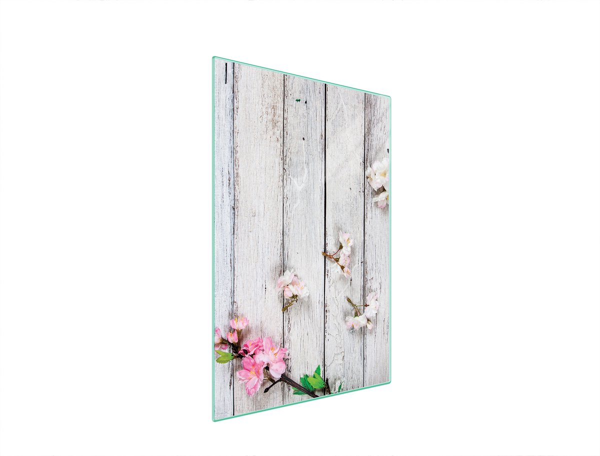TMK ArtDeko - Snijplank - 35x52 cm - Glas - Houtprint