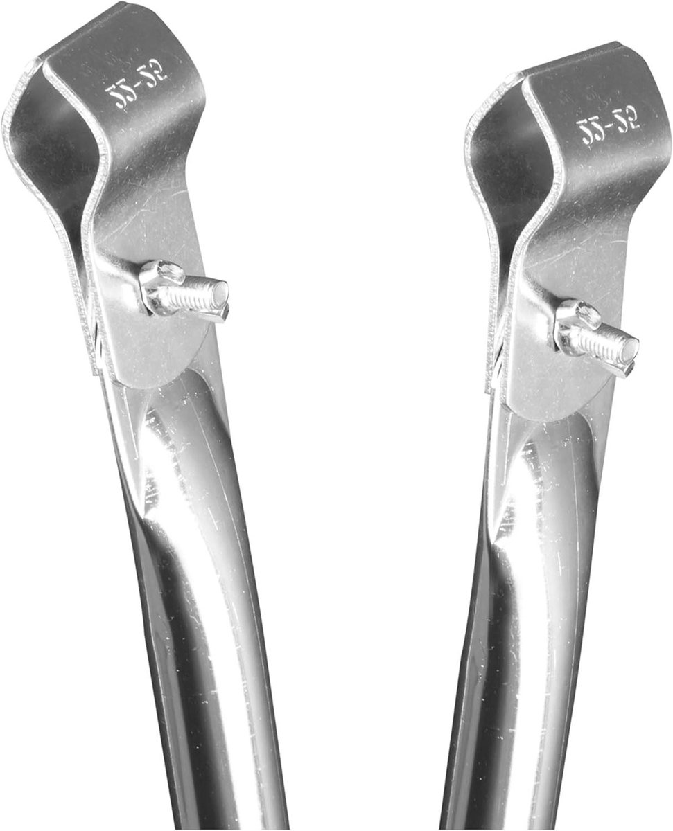 Tentstokken Set - Stokken Luifel - Camping Uitbreiding - Telescopisch Verstelbaar - 75-125 cm - Zilver