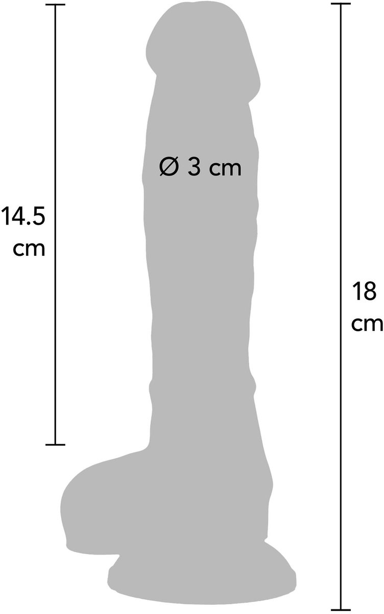 TOYJOY - Rainbow Lover 7 Inch - Dildos Realistics Regenboog