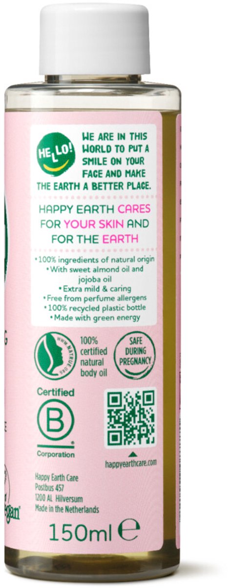 Happy Earth 100% Natuurlijke Mama Care Verzorgende Lichaamsolie - 150 ml