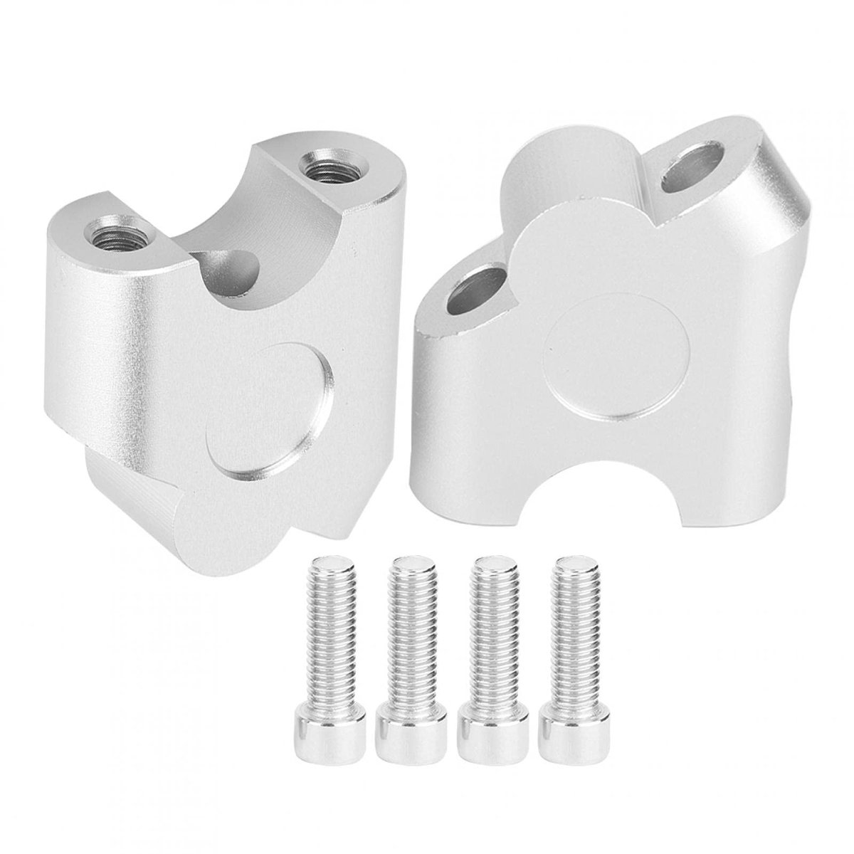 Allecto - Aluminium Handlebar Risers - Verstelbare Riser Clamp - Verbeterde Rijpositie - 22mm - Motor Accessoires - Comfortabel en Praktisch - Gesc...