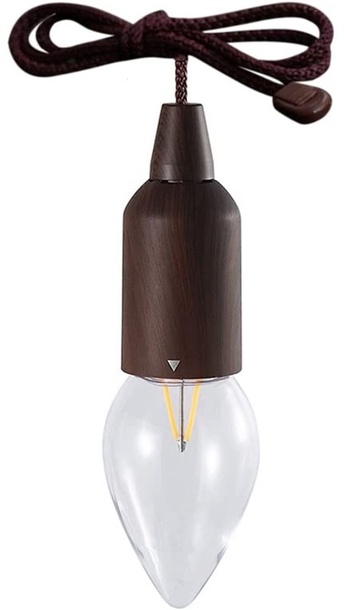 Allecto - Draagbare LED Hanglamp - Ideaal voor Camping - Decoratieve Verlichting - Multifunctioneel - Energiezuinig - Buiten gebruik - Compacte Vorm
