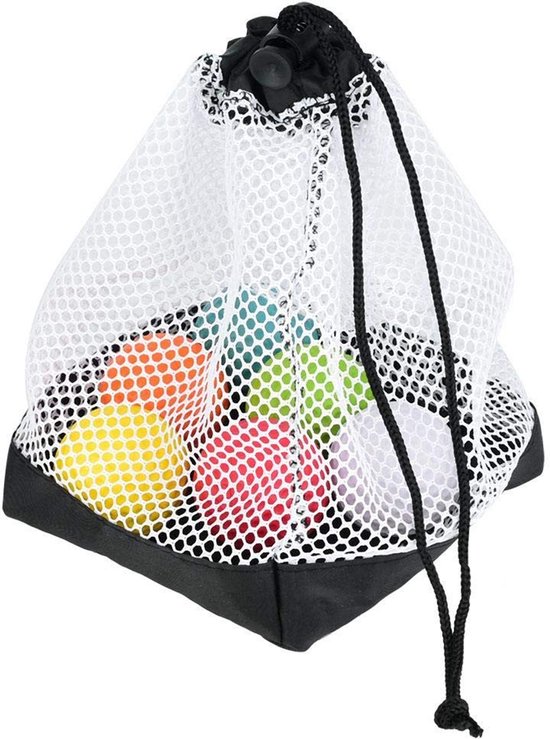 Allecto - Golfbalzak - Opbergtasje Golf - Duurzaam Nylon - Geschikt voor 36 Golfballen - Trekkoord Sluiting - Ideaal voor Golfspelers van Allecto — afbeelding 5