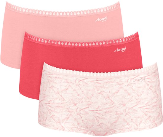 Sloggi GO Crush Short C3P Culotte Dames - ROUGE