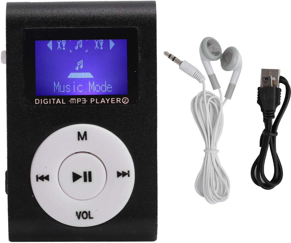 Draagbare Clip MP3 Speler met LCD Scherm voor Sport