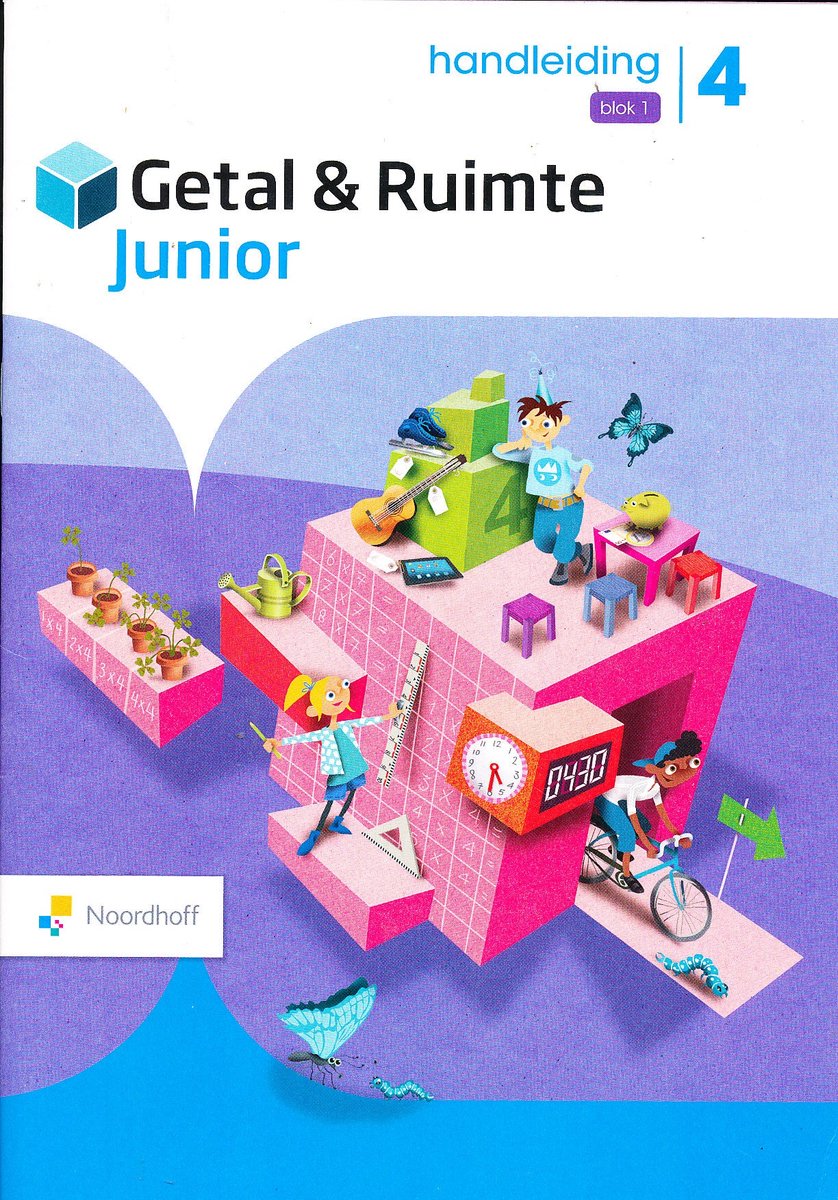Getal en Ruimte Junior Handleiding blok 1 groep 4
