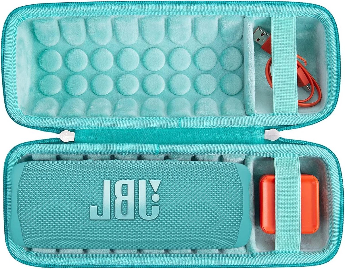 Waterdichte Hard Case voor JBL Flip 7 / Flip 6 - Bescherming voor Draagbare Bluetooth Speaker (Groen)