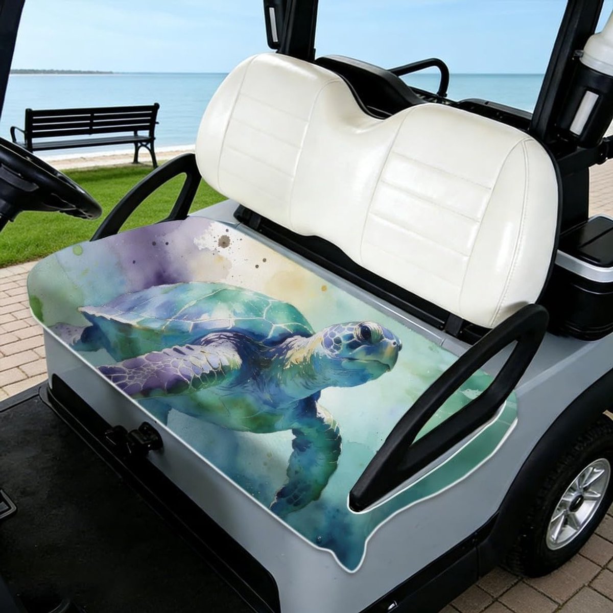 Golf trolley accessoires voor comfort en bescherming - microvezel deken, zitdeken en golfwagen benodigdheden