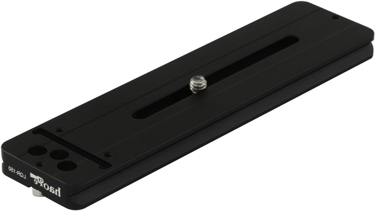 Universele Lensvoet Quick Release Plate voor Telelenzen van Canon, Nikon, Olympus, Fujifilm, Tokina, Tamron, Sigma en Sony - Compatibel met Arca Swiss Statiefkop en Ballhead, 150mm