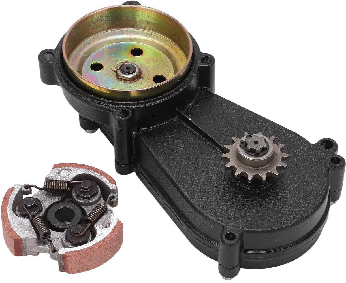 Dailygoody - Koppeling Versnellingsbak - 14T Transmissie Koppeling Drum Bell Behuizing Kit - Geschikt voor 47cc 49cc Mini Pocket Quad - Duurzaam en st...
