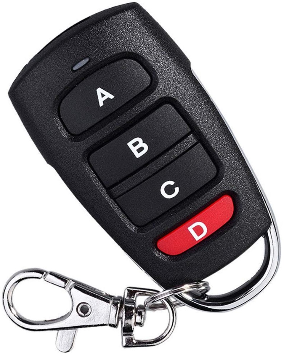 Dailygoody - Universele afstandsbediening - Garagedeuropener - Programmeerbaar en gebruiksvriendelijk - Compact formaat - Elektrische poort - Kloonbar
