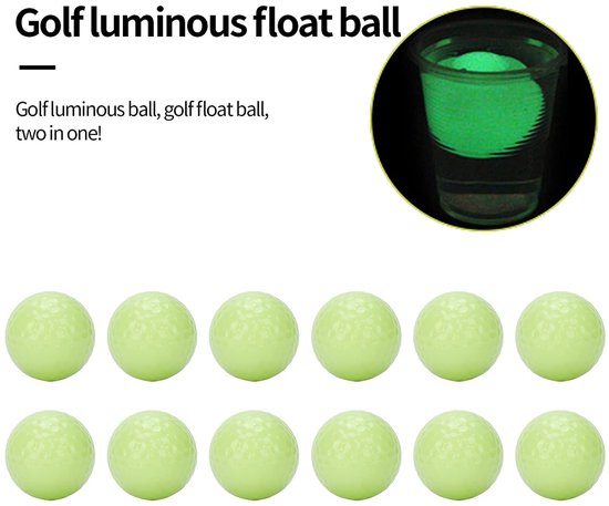 aladdien - Golfballen - Gloeiende Golfballen - Perfect voor Nacht Golf Training - Lichtgevende Golfbal - Golf Training - Oefening in het Donker van Aladdien — afbeelding 5