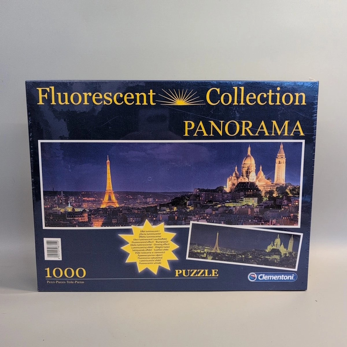 Clementoni Fluoriscerende Panorama Puzzel Parijs