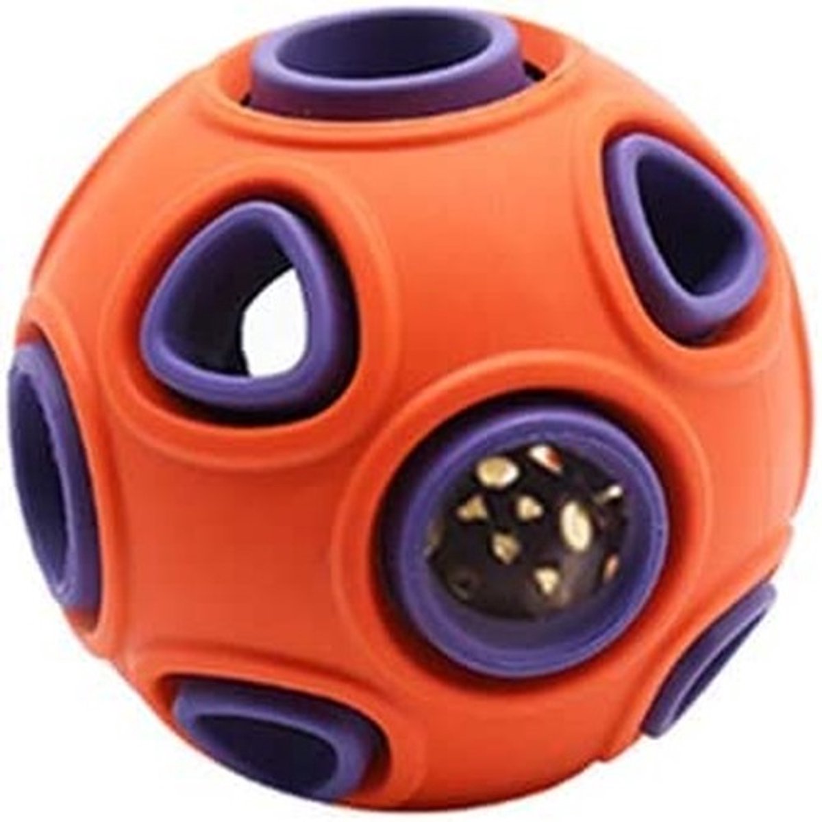 Dailygoody – Hondenbal – Interactief speelgoed – Kauwspeelgoed – L – Bouncy bal – Puzzelspeelgoed – Geschikt voor groot en klein honden