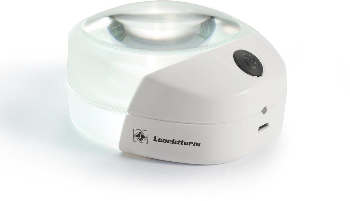 Helderveldloep - LED - 10X Vergroting - Oplaadbare Batterij