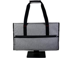 Monitor opbergtas – Beschermhoes – Grijs – 24-inch – Draagtas – Schokbestendig – Geschikt voor 24-inch monitoren.