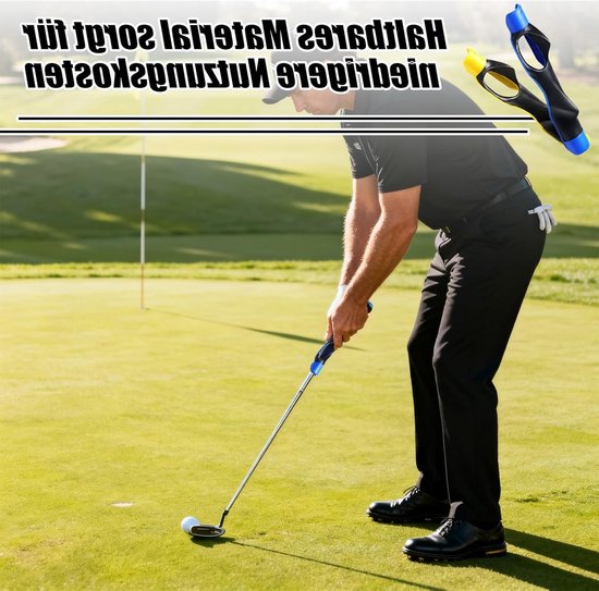 Professionele Golf Grip Trainingsset voor Verbetering van Swing en Alignement, Geschikt voor Links- en Rechtshandige Spelers, Onmisbare Accessoire voor Effectieve Golftraining — afbeelding 4