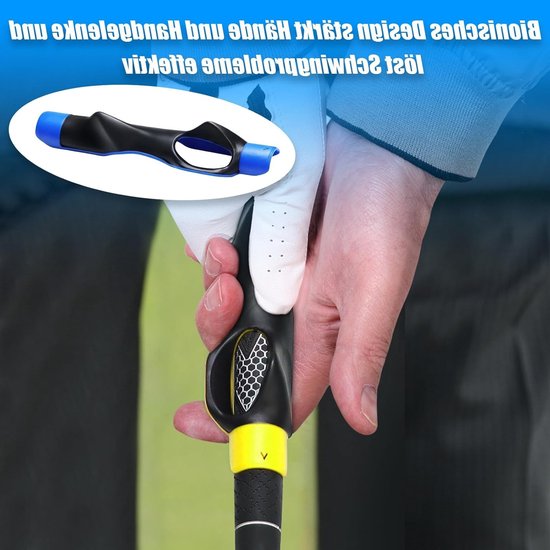 Professionele Golf Grip Trainingsset voor Verbetering van Swing en Alignement, Geschikt voor Links- en Rechtshandige Spelers, Onmisbare Accessoire voor Effectieve Golftraining — afbeelding 3