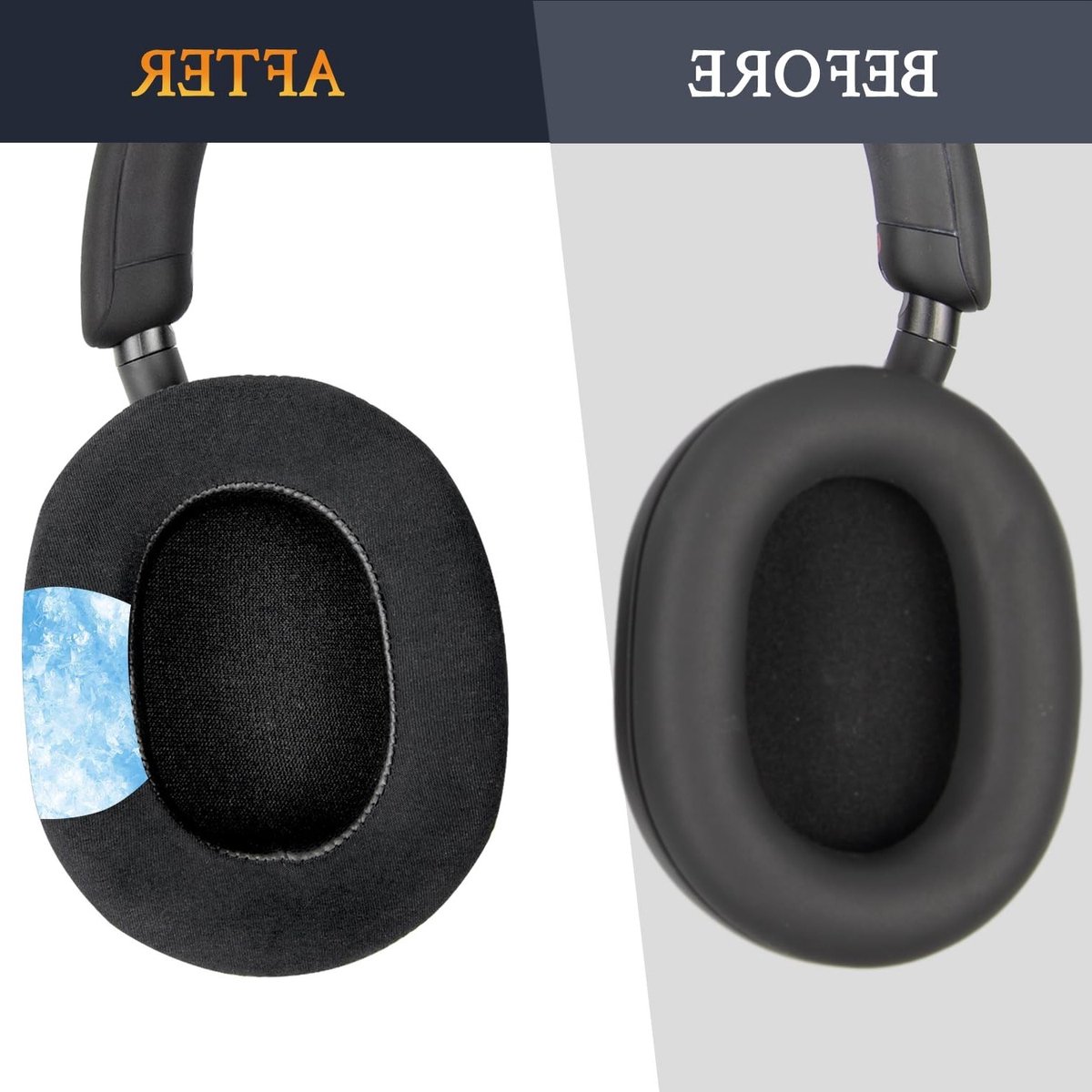 Vervangende Koel Gel Oorkussens voor Sony WH-1000XM5 thumbnail 3