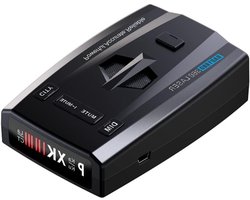 12V 3W 360 graden monitoring radar detector voor auto met 4 modi en 3 snelheden, lange afstand waarschuwing tot 1000m, volledige frequentie ontvangst