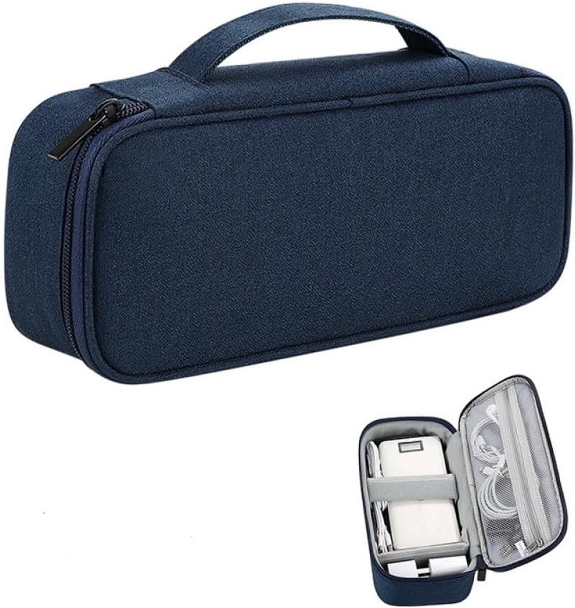Draagbare Elektronica Organizer voor Reizen, Waterdichte Kabeltas, Tech Pouch voor Opladers en Accessoires, Ideaal voor Kabels en Powerbanks – foto 8