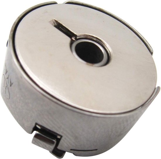 2 Stuks Blikdoos 9076 14mm + 20 Spoelen Geschikt voor PFAFF 130 230 800 1211 1222# 9033S en BC-PF9076(14)-NBL — afbeelding 2