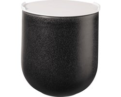 ASA Selection Grande Colore voorraadpot, bewaardoos, pot, steengoed, Black Iron / Zwart, Ø 13,3 cm, 41922174