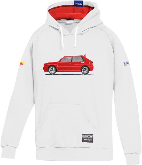 Sparco Lancia HF Delta Hoodie - Multicolor - Marineblauw - XXL van Sparco — afbeelding 3